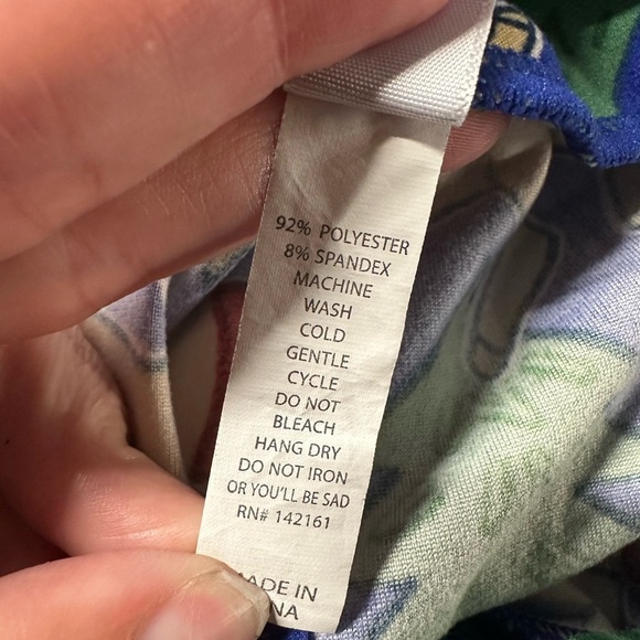 LuLaRoe Holiday Christmas Collection Unicorn Santa Leggings Plus Size 1X TX - Picture 9 of 12